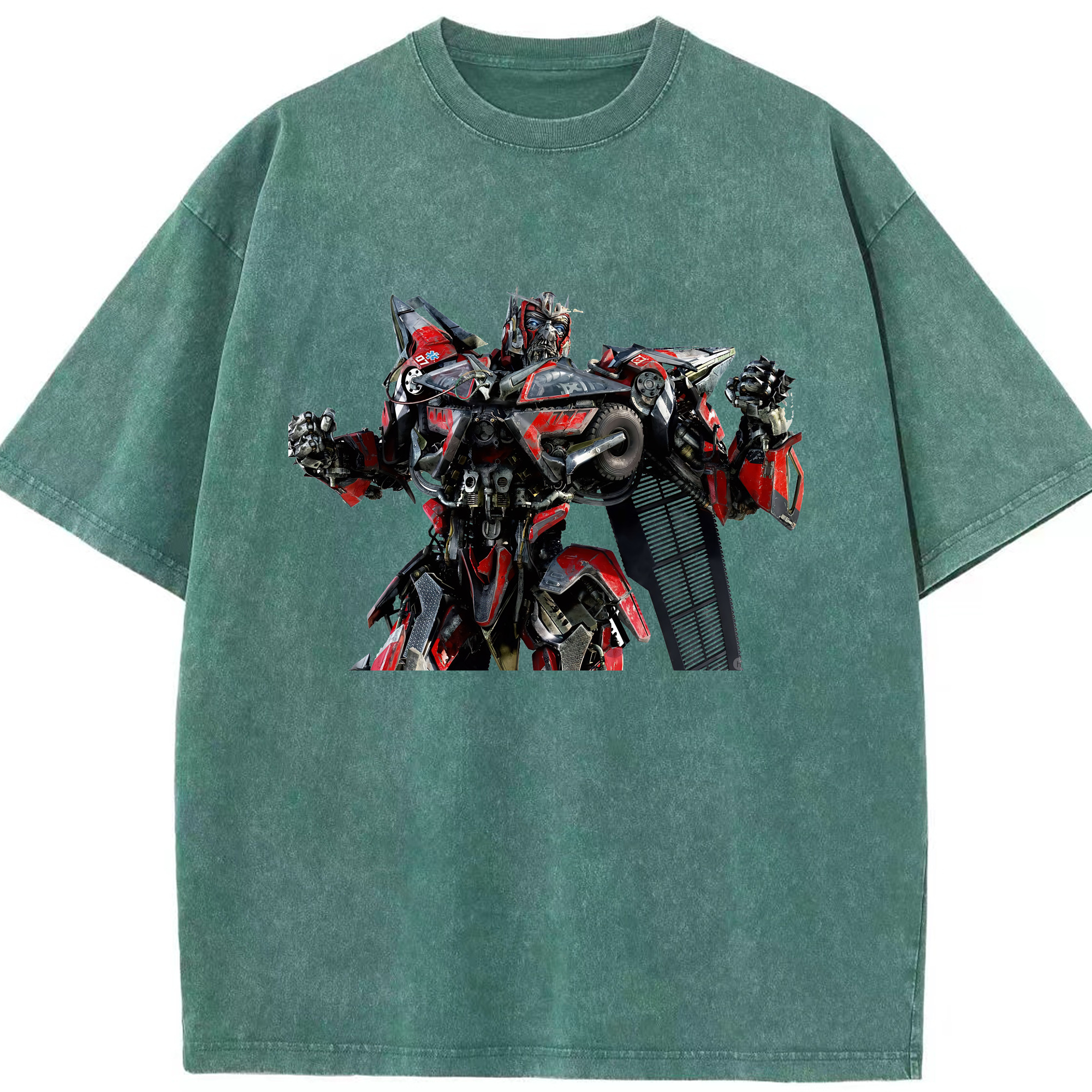 （画像用） Transformers トランスフォーマー 綿100% ヴィンテージ風 半袖Tシャツ（フロントプリント）